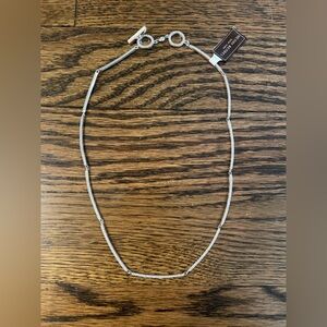 Henri Bendel rhinestone collar necklace